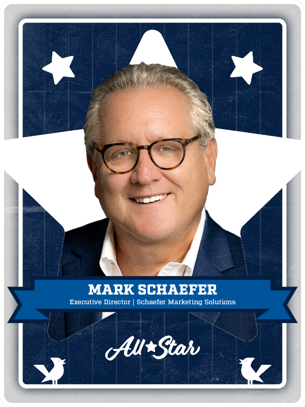 Baseball card of Mark Schaefer